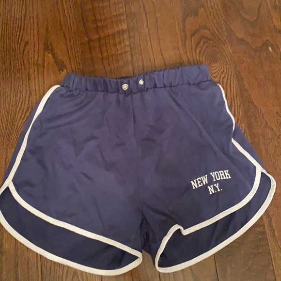 Blue NY shorts from shien in size women’s medium! - Picture 1 of 4
